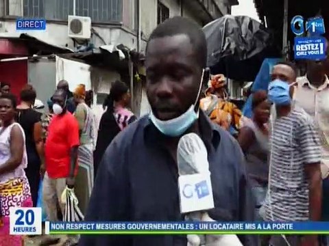 RTG / Covid 19 - Un locataire mis à la porte malgré les mesures gouvernementales mises en place par le président de la république
