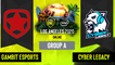 Dota2 - Gambit Esports vs. Cyber Legacy - Game 3 - Group A - EU:CIS - ESL One Los Angeles
