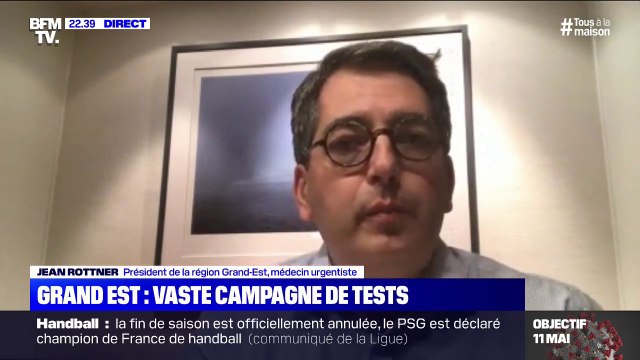 Coronavirus: Je ne peux pas revivre avec les tests, ce que nous avons vécu avec les masques , insiste le Président de la région Grand Est