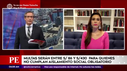 Primera Edición: Multas para quienes no cumplan aislamiento social obligatorio