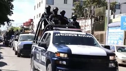 Recorrido de vigilancia en Guasave