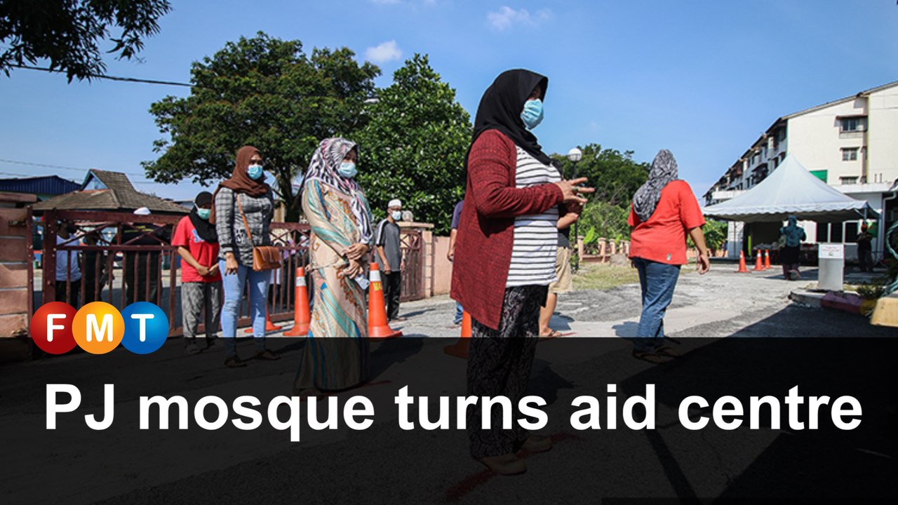 PJ mosque turns aid centre