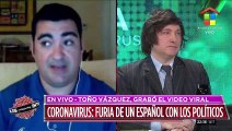 El español que se volvió viral descargó su furia en Intratables