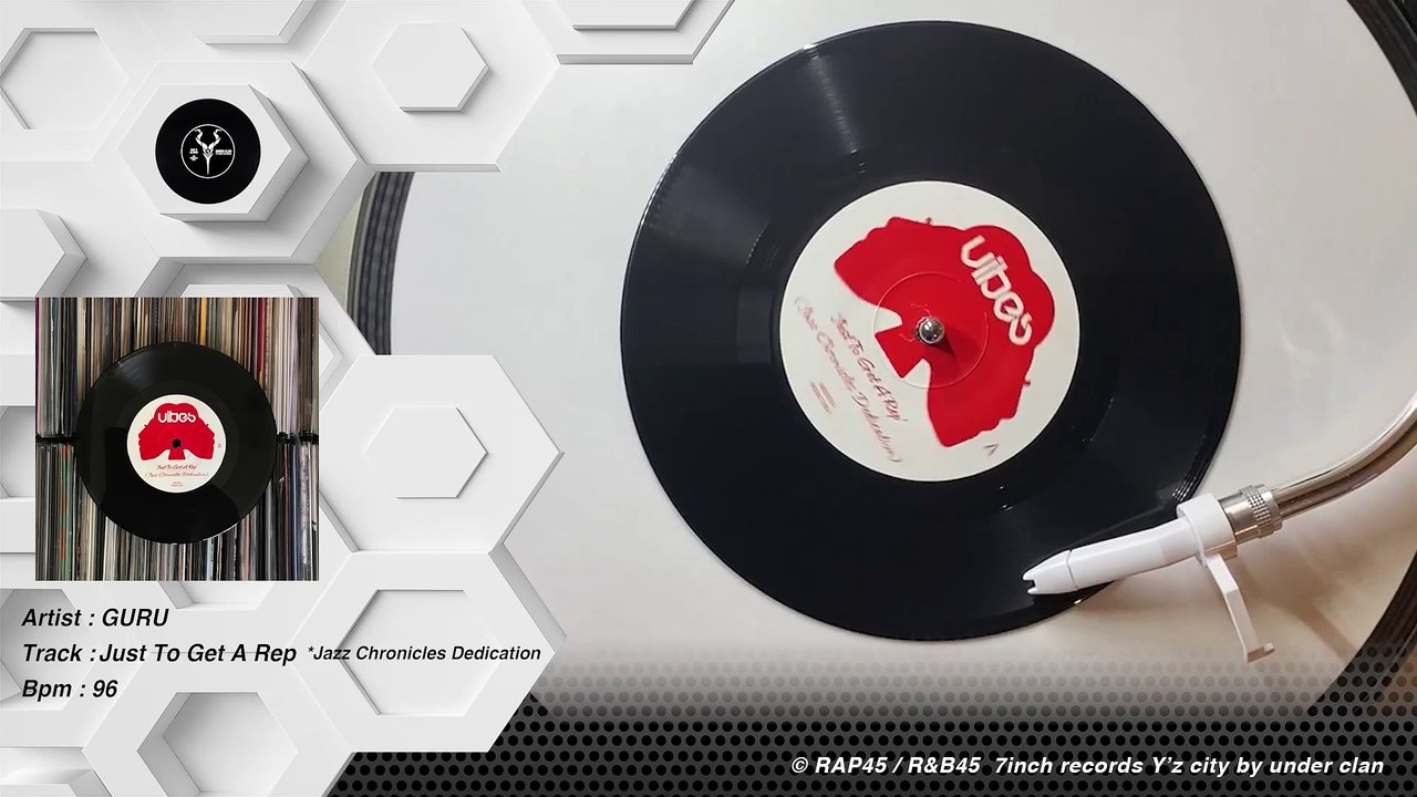 GURU  ♪  Just To Get A Rep   *Jazz Chronicles Dedication