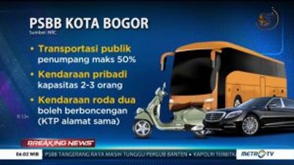 PSBB di Kota Bogor Mulai Diterapkan