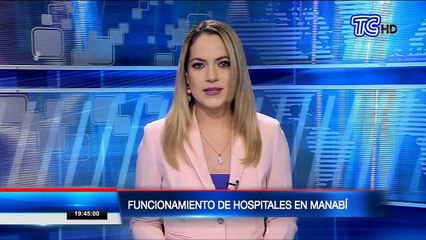Autoridades de Manabí recorrieron hospital de El Carmen para constatar abastecimientos de insumos