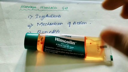 Himalaya Himcolin Gel || Complete Explanation || Male Reproductive Health.