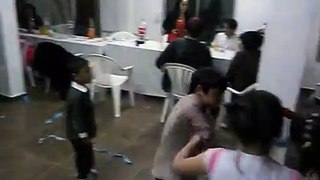 Pelea de mini borrachos