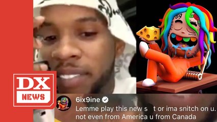 Tekashi 6ix9ine Trolls Tory Lanez’s 'Quarantine Radio' With Snitch Talk