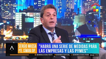 Massa dijo que el jueves habrá anuncios para empresa y PyMES