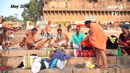 Then and now: Varanasi empty amid coronavirus pandemic