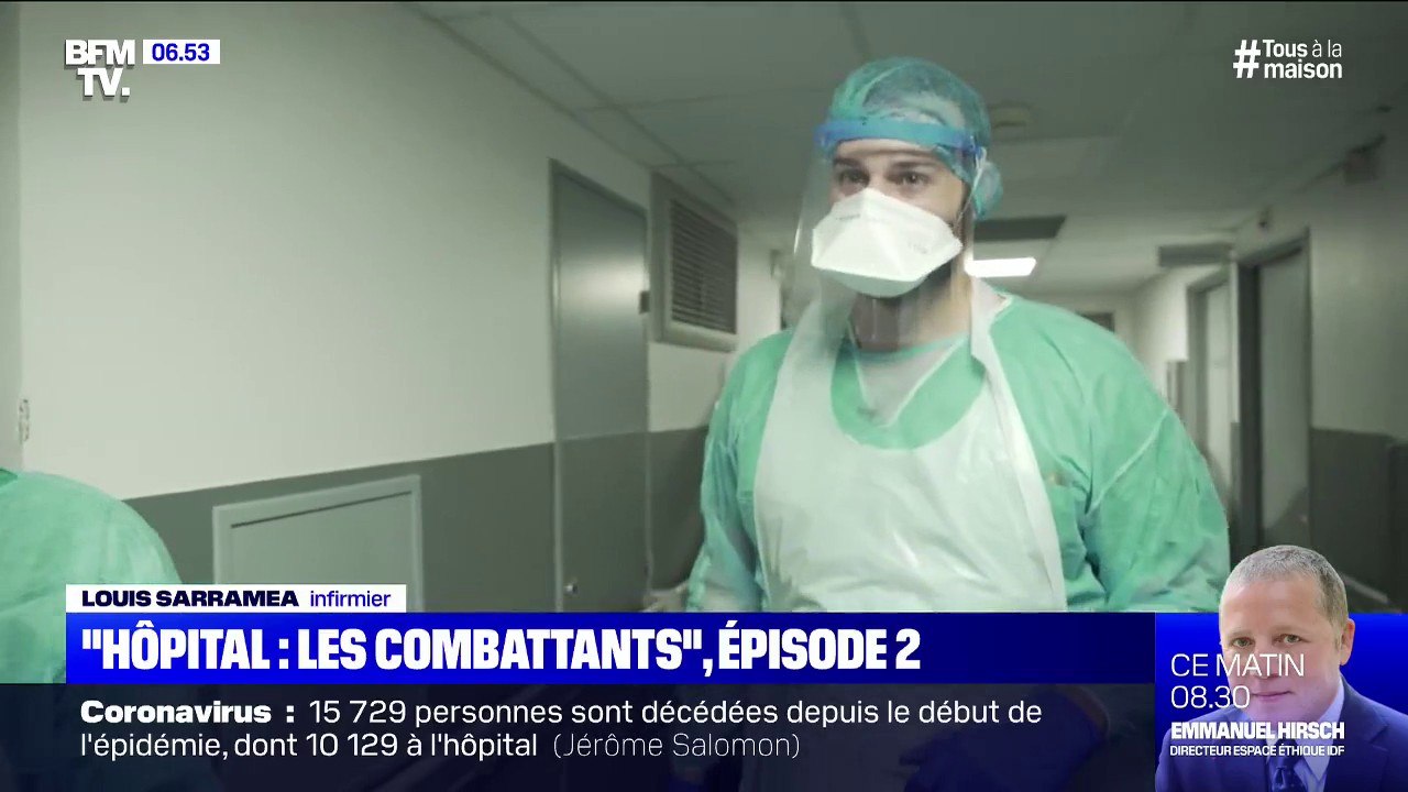 "Hôpital: les combattants": cet infirmier bayonnais est venu en renfort à l'hôpital d'Antony