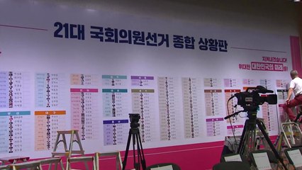 미래통합당 상황실..."여당 폭주 견제해야" / YTN