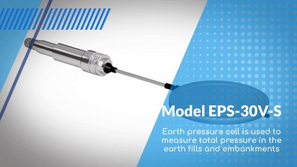 Model ESC-30V-S Earth Pressure Cell by Encardio-rite