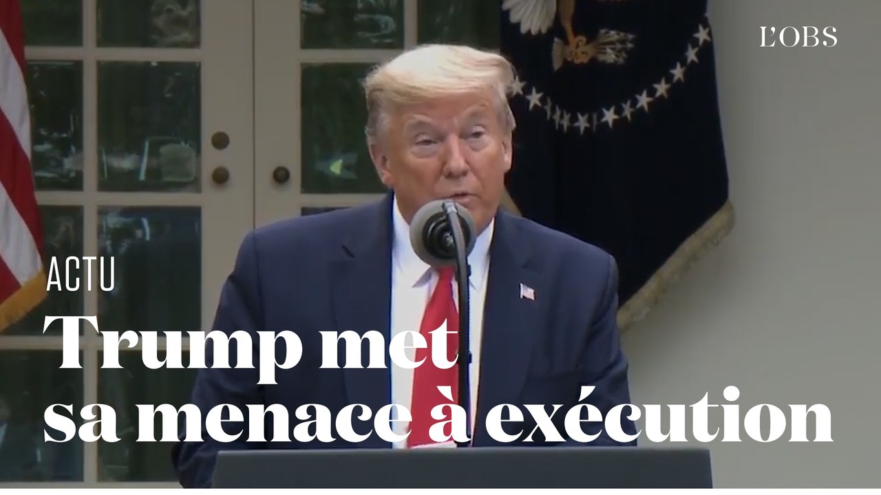 Donald Trump suspend les versements américains à l'OMS