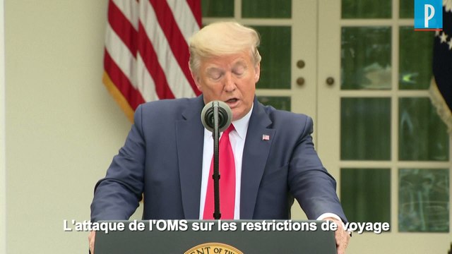 Trump : SI l'OMS avait envoyé des experts en Chine, l'épidémie aurait pu être contenue