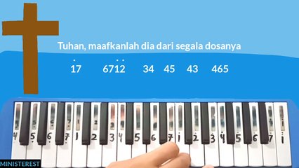 NOT PIANIKA LAGU KABULKANLAH [JCLF] | LAGU ROHANI