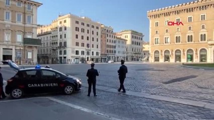 Roma'nın sessizliğini DHA görüntüledi