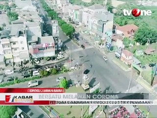 PSBB Depok Hari ke-1, Petugas Gabungan Patroli di 20 Titik