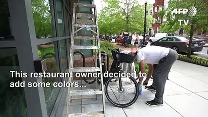 Washington DC storefronts get uplifting mural makeovers