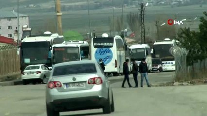 Erzurum cezaevinde tahliyeler başladı