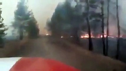 Le feu menace le réacteur nucléaire de Tchernobyl