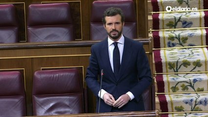 Casado, sobre los pactos planteados por Sánchez: "No nos venda su teatro de guiñoles"