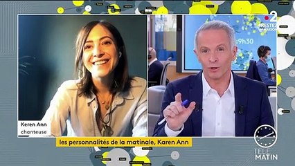 Les personnalités de la matinale : la chanteuse Keren Ann