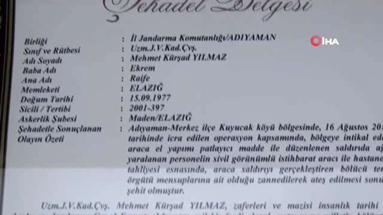 - Şehit oğlu: "Bakan Soylu istifa edince ikinci defa babasız kalmış, yetim kalmış hissettim"