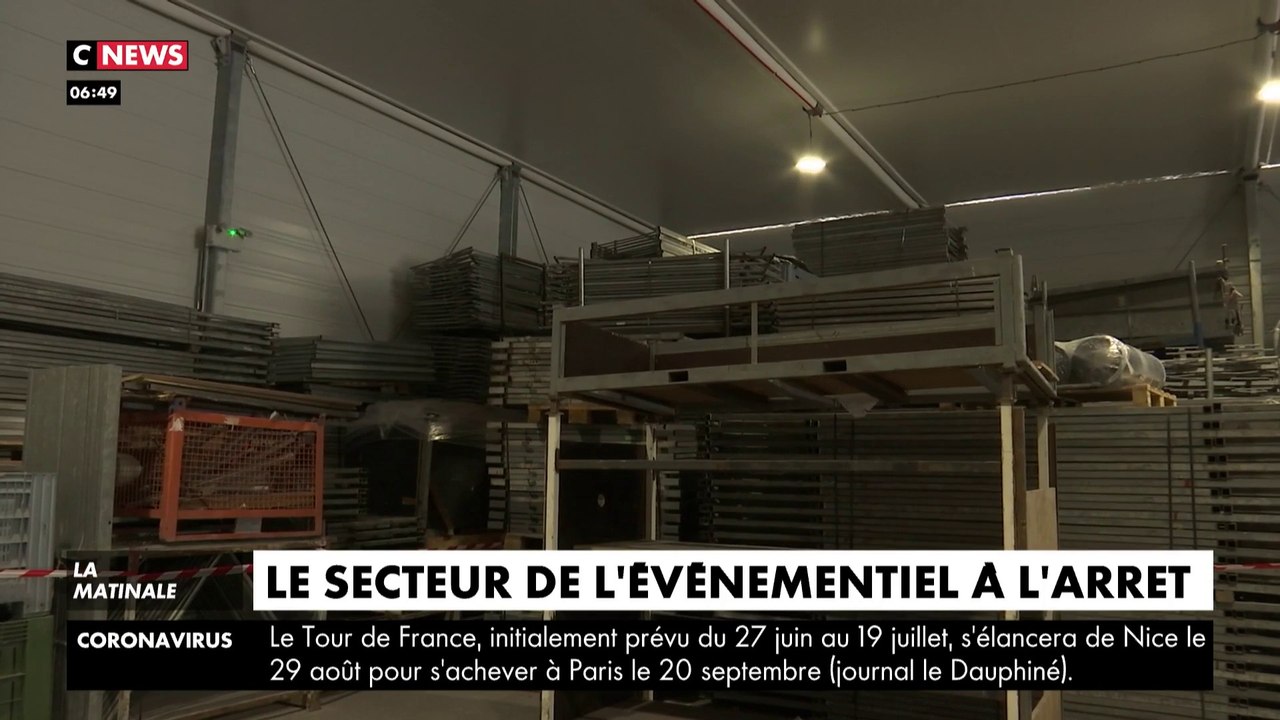 Coronavirus : le secteur de l’événementiel à l’arrêt