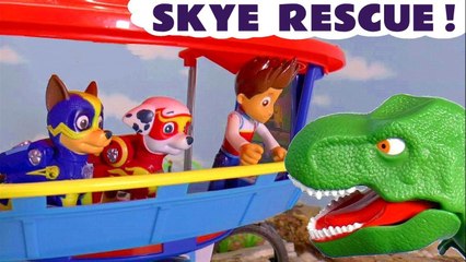 Скачать видео: Paw Patrol Mighty Pups Skye Rescue with Funny Funlings and Disney Pixar Cars 3 Lightning McQueen in this Family Friendly Full Episode English Story for Kids from Family Channel Toy Trains 4u