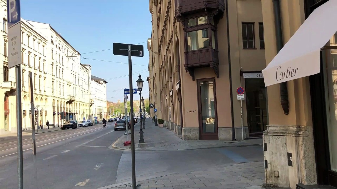 Corona-wahnsinn: luxusboutiquen maximilianstraße komplett ausgeräumt