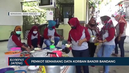 Pemkot Semarang Data Korban Banjir Bandang