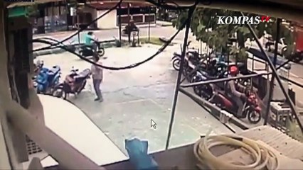 Detik-Detik Penembakan Seorang Polisi Oleh Orang Tak Dikenal di Poso