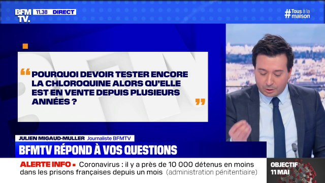 Pourquoi devoir encore tester la chloroquine alors qu'elle est en vente depuis des années? BFMTV vous répond