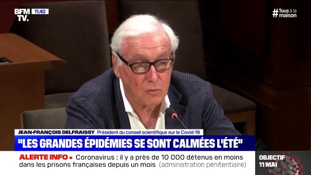 Jean-François Delfraissy, président du conseil scientifique: Toutes les grandes épidémies se sont calmées à l'été et toutes - ou presque - ont repris en septembre