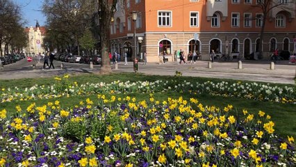 Tag 22 der erweiterten Corona Ausgangsbeschränkungen in München (11.04.2020, Karsamstag)