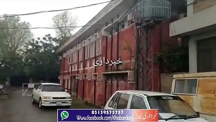 DHQ Charsadda Nursing Hostel se 4 Mah Qabal Bejli Kaat di Gai hay.