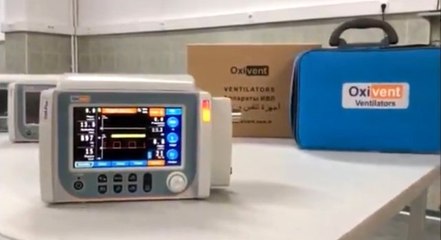 Yerli solunum cihazında seri üretim başladı