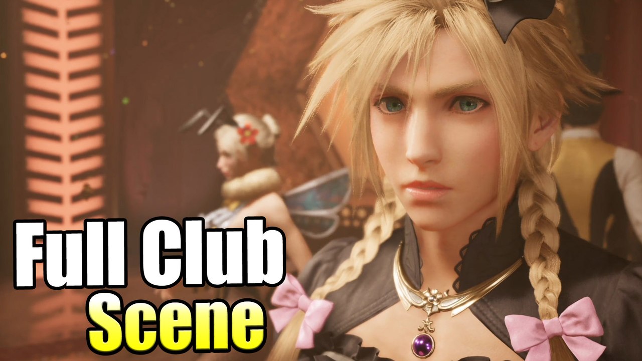 Full Dance Scene in Honey Bee - Best Moment of Final Fantasy 7 Remake