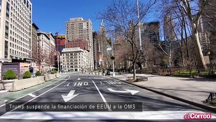 Trump suspende la financiación de EEUU a la OMS