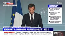 Olivier Véran annonce une prime minimale de 500 euros pour tous les soignants