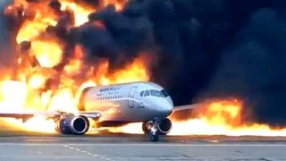 Rusya'da 41 kişinin hayatını kaybettiği korkunç uçak kazasının yeni görüntüleri yayınlandı