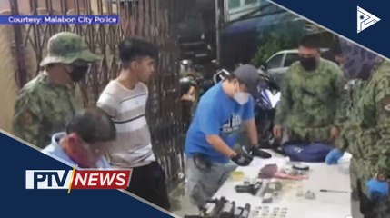 Lalaki sa Brgy. Potreto, Malabon City matapos mahullihan ng baril at hinihilalang illegal na droga