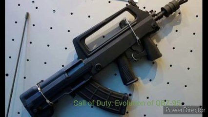 Evolution of QBZ-95 in Call of Duty