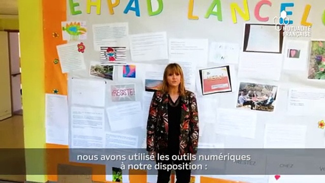 #TousMobilisés face au COVID-19 : Stéphanie Feougier, Ehpad Résidence Lancelot