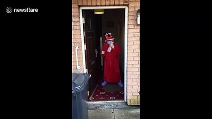 Hilarious UK grandma armed with hammer to fight coronavirus