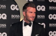 David Beckham surprises pensioner by turning up at his home
