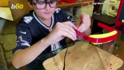 12-Year-Old Mexican Boy Uses 3D Printer to Make Masks & Visors to Give to Medics!