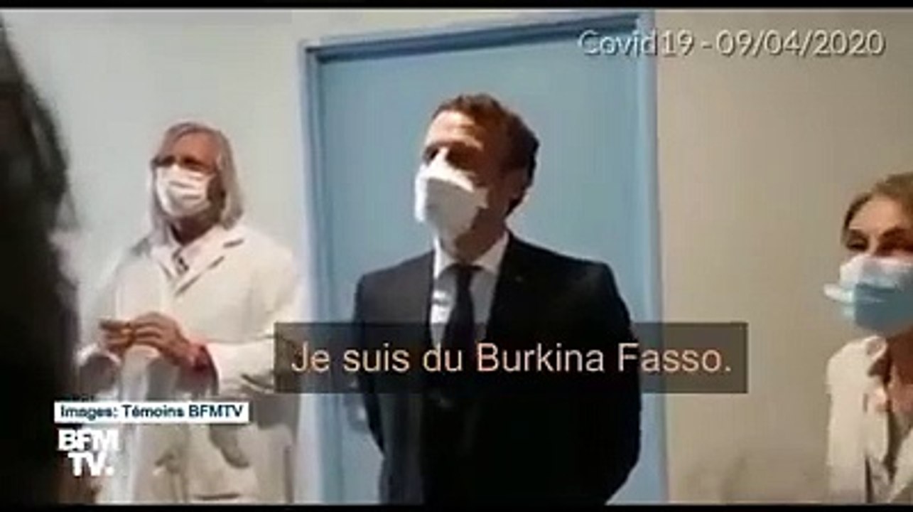Macron decouvre que plus de 50 pour 100 des chercheurs autour du Prof Raoult viennent de l´Afrique et autres pays etrangers